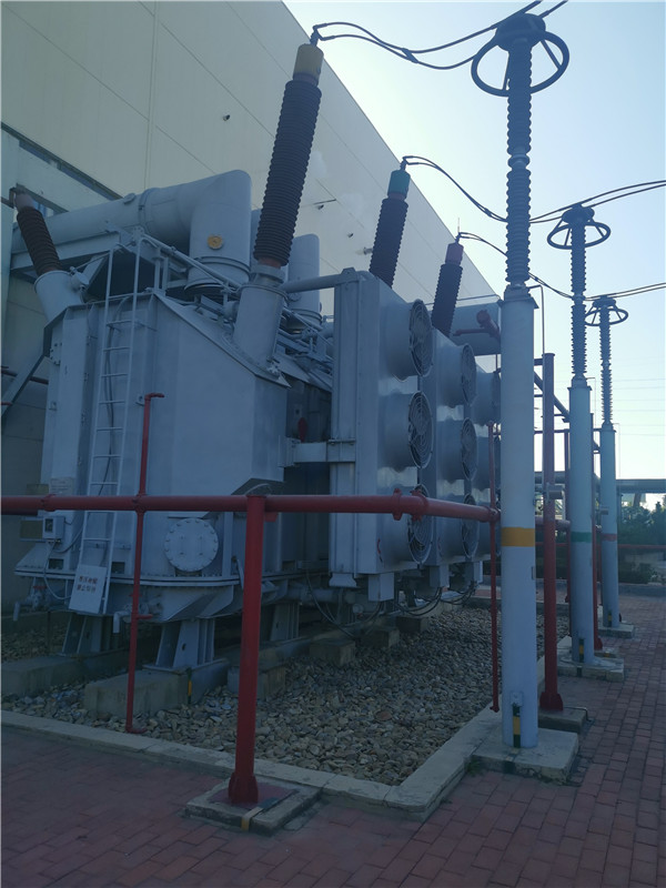 �ҹ�˾�н�������ɽ����SFP11-400000/220KVA����ѹ������ѹ��ά�������ֳ���